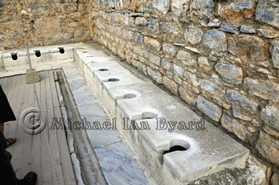 Ancient Public Toilets